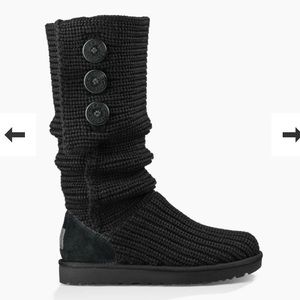 Authentic Ugg Australia Black Classic Cardy